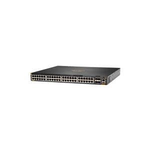 HPE Aruba 6300M - Switch - L3 - Administreret - 48 x 10/100/1000 (PoE+) + 4 x 1 Gigabit/10 Gigabit/25 Gigabit/50 Gigabit SFP56 (uplink/stacking) - front og side til ryg - monterbar på stativ - PoE+ (1440 W)