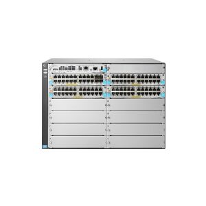 HPE Aruba 5412R 92GT PoE+ / 4SFP+ (No PSU) v3 zl2 - Switch - Administreret - 92 x 10/100/1000 (PoE+) + 4 x Gigabit SFP / 10 Gigabit SFP+ - monterbar på stativ - PoE+