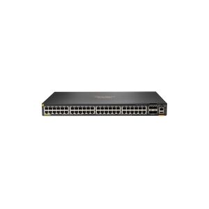 HPE Aruba Networking CX 6200F 48G Class4 PoE 4SFP+ 740W Switch - Switch - Max. Stacking Distance 10 km - L3 - Administreret - 48 x 10/100/1000 (PoE+) + 4 x 1 Gigabit / 10 Gigabit SFP+ (uplink) - front og side til ryg - monterbar på stativ - PoE+ (740 W) -