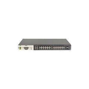 NVT Phybridge FLEX24-10G - Switch - L4 - Administreret - 24 x 10/100/1000 (PoE++) + 2 x 10 Gigabit SFP+ (uplink) - desktop, monterbar på stativ - PoE++