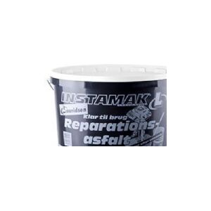 Lauridsen Handel-Import A/S Reparationsasfalt 0-3mm - Instamak 25kg spand med hvidt låg