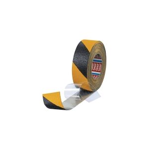 Skridsikker tape Tesa 60955, 50 mm x 18 m, gul/sort