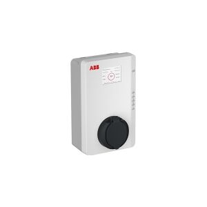 ABB Terra ladestander Type 2 udtag 22kW, 32A/400V, MID godkendt til refusion, RFID, Bluetooth, Ethernet, WiFI, APP komp.