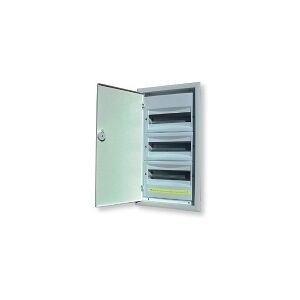 Eti-Polam ERP12-1 PLASTIC SWITCHGEAR PT 12M N+PE IP40 IK10 270X288X113 SOLID DOOR METAL WHITE DIDO