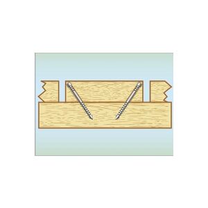 Essve Terrace Screw Hds 4.8X60 A2 250 Pcs