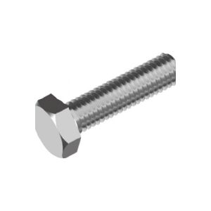 WASI Sætbolt M8x30 mm DIN 933 uden møtrik, rustfri A4 med fuld gevind nøglevidde 13 mm - (100 stk.)