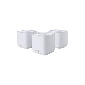 ASUS ZenWiFi XD5 - Wi-Fi-system (3 routere) - op til 5000 sq.ft - mesh - GigE - Wi-Fi 6 - Dual Band