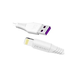 Dudao L2L USB-A to Lightning cable 1m hvid