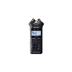 Tascam DR-07X, 17,5 t, MP3, WAV, 92 dB, 44100 - 96000 Hz, Blå, 40 mW