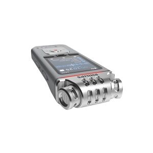Philips Voice Tracer DVT4110 - Stemmeoptager - 200 mW - intet operativt system - 8 GB - sølv, krom
