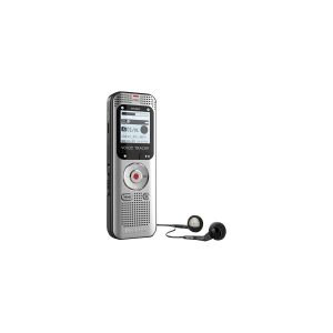 Philips Voice Tracer DVT2010 - Stemmeoptager - 8 GB - aluminiums sølv