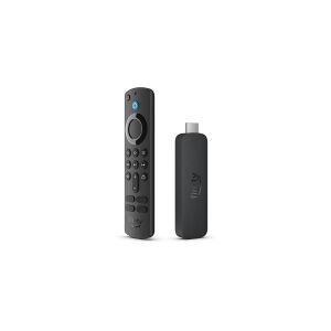 Amazon Fire TV Stick 4K Max, 4K Ultra HD, Fire OS, MediaTek, 2 GHz, Dolby Vision, High Dynamic Range 10+ (HDR10 Plus), Amazon Prime Video, NetFlix, Now TV, RaiPlay, Twitch, YouTube