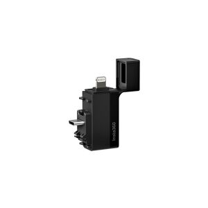 Insta360 Quick Reader - Kortlæser (microSD) - Lightning/USB-C - for Insta360 X3