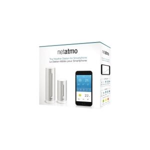 Netatmo NWS01-EC, Aluminium, Indendørs barometer, Indendørs hygrometer, Indendørs termometer, Udendørs barometer, Udendørs..., Barometer, Hygrometer, Termometer, Barometer, Hygrometer, Termometer, Aluminium, Plast, 260 - 1160 kPa