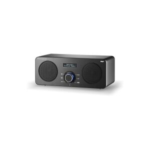 Scansonic DA300, Ur, Analog, DAB+,FM,PLL, 10 W, 3,5 mm, Hvid