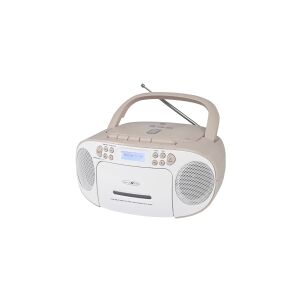 Reflexion CD-Radio DAB+, DAB, UKW AUX, CD, DAB+, Kassette, UKW, USB Hvid, Pink (RCR2260DAB/PK)