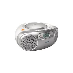 Philips AZ127 - Boombox - 2 Watt - sølv