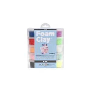 CCPAS Foam Clay - Glitter -(10 x 35 g78890)