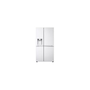 LG Electronics LG GSLV71SWTM, Fritstående, Amerikansk dør, Hvid, LED, Hærdet glas, 635 L