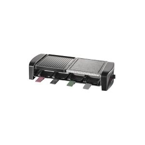 SEVERIN RG 9645 - Raclette/grill/varme sten - 1.4 kW - sort