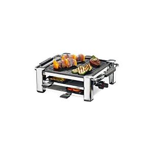 Rommelsbacher RCC 1000 Fashion - Raclette/grill - 1 kW - krom