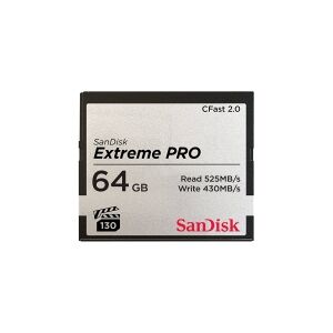 SanDisk Extreme Pro - Flashhukommelseskort - 64 GB - CFast 2.0