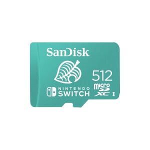 SanDisk Nintendo Switch - Flashhukommelseskort - 512 GB - UHS-I U3 / Class10 - microSDXC UHS-I