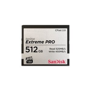 SanDisk Extreme Pro - Flashhukommelseskort - 512 GB - CFast 2.0