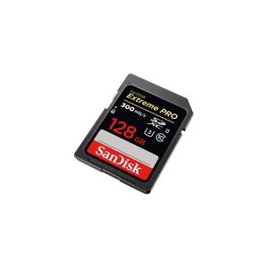 SanDisk Extreme Pro - Flashhukommelseskort - 128 GB - UHS-II U3 / Class10 - 1733x/2000x - SDXC UHS-II