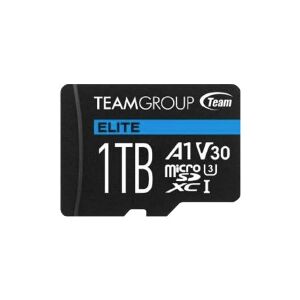 Team Group Team ELITE - Flashhukommelseskort (SD adapter inkluderet) - 512 GB - A1 / Video Class V30 / UHS-I U3 - microSDXC