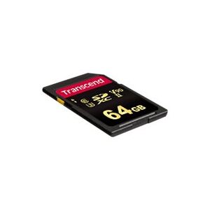 Transcend 700S - Flashhukommelseskort - 64 GB - Video Class V90 / UHS-II U3 / Class10 - SDXC UHS-II