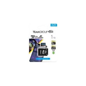 Team Group Team ELITE A1 - Flashhukommelseskort (SD adapter inkluderet) - 1 TB - A1 / Video Class V30 / UHS-I U3 - microSDXC