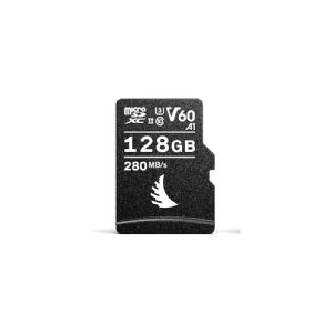 Angelbird Technologies AVP128MSDV60, 128 GB, MicroSD, Klasse 10, 280 MB/s, 160 MB/s, Class 3 (U3)