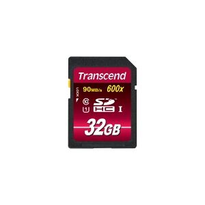 Transcend - Flashhukommelseskort - 32 GB - Class 10 - SDHC UHS-I