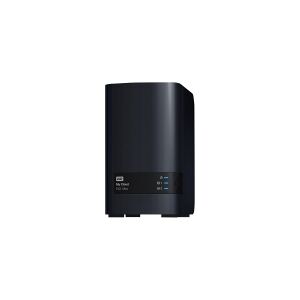 Western Digital WD My Cloud EX2 Ultra WDBVBZ0160JCH - Personlig cloud-opbevaringsenhed - 2 bays - 16 TB - HDD 8 TB x 2 - RAID RAID 0, 1, JBOD - RAM 1 GB - Gigabit Ethernet - iSCSI support