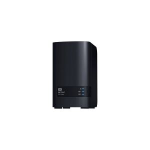 Western Digital WD My Cloud EX2 Ultra WDBVBZ0280JCH - Personlig cloud-opbevaringsenhed - 2 bays - 28 TB - HDD 14 TB x 2 - RAID RAID 0, 1, JBOD - RAM 1 GB - Gigabit Ethernet - iSCSI support