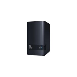 Western Digital WD My Cloud EX2 Ultra WDBVBZ0240JCH - Personlig cloud-opbevaringsenhed - 2 bays - 24 TB - HDD 12 TB x 2 - RAID RAID 0, 1, JBOD - RAM 1 GB - Gigabit Ethernet - iSCSI support