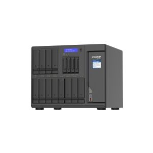 Qnap Systems QNAP TVS-H1688X - NAS-server - 16 bays - SATA 6Gb/s - RAID RAID 0, 1, 5, 6, 10, 50, JBOD, 5 hot spare, 6 hot spare, 60, 10 hot reserve, RAID TP - RAM 32 GB - Gigabit Ethernet / 2.5 Gigabit Ethernet / 10 Gigabit Ethernet - iSCSI support