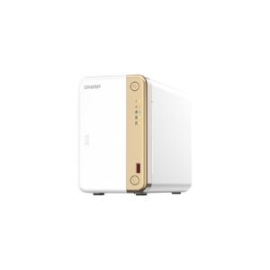 Qnap Systems QNAP TS-262 - NAS-server - 2 bays - SATA 6Gb/s - RAID RAID 0, 1, 5, 6, 10, 50, JBOD, 60 - RAM 4 GB - 2.5 Gigabit Ethernet - iSCSI support