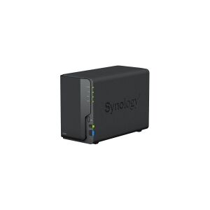 Synology Disk Station DS223 - NAS-server - 2 bays - SATA 6Gb/s - RAID RAID 0, 1, JBOD - RAM 2 GB - Gigabit Ethernet - iSCSI support