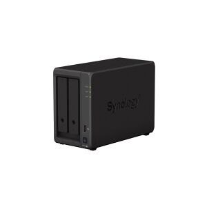 Synology Disk Station DS723+ - NAS-server - 2 bays - RAID 0, 1, JBOD - RAM 2 GB - Gigabit Ethernet - iSCSI support