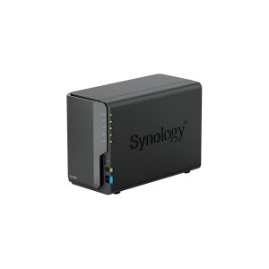 Synology Disk Station DS224+ - NAS-server - RAID RAID 0, 1, JBOD - RAM 2 GB - Gigabit Ethernet - iSCSI support