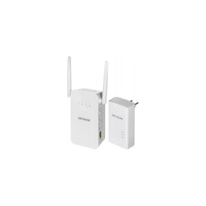 Netgear Powerline (2pcs Kit) PLW1000-100PES 10/100/1000 Mbit / s, Ethernet LAN (RJ-45) ports 1, 802.11ac, 2.4GHz / 5GHz, 1000 Mbit / s