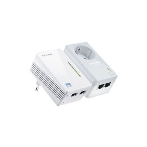 TP-Link TL-WPA4226KIT AV500 Powerline WiFi Kit - - powerline-adaptersæt - - HomePlug AV (HPAV) - Wi-Fi - kan sluttes til vægstik