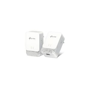 TP-Link PG1200 KIT, 607 Mbit/s, Gigabit Ethernet, 10,100,1000 Mbit/s, HomePlug AV2, 300 m, Hvid