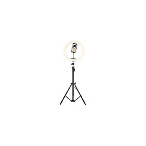 DENVER RLT-1201 - Selfie-ringlys - 1 hoveder x 160 lampe - LED - DC