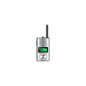 Albrecht 29895, Familie Radio Service (FRS), 16 kanaler, 10000 m, USB Type-C, 20 t, 48 mm