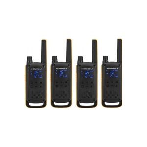 Motorola Talkabout T82 Extreme Quad Pack, Professionel mobilradio (PMR), 16 kanaler, 10000 m, LED, Micro-USB, Nikkel-Metalhydrid (NiMH)