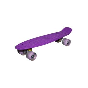 MCU-Sport LED Lilla Skateboard m/LED Lys + ABEC7