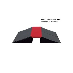 MCU-Sport Skate Rampe sæt 212,7 x 94 x 26 cm